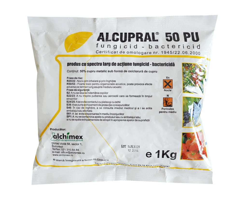 ALCUPRAL 50 PU FUNGICID